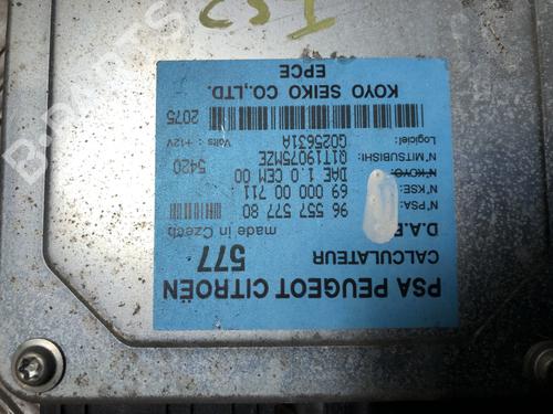 Control unit CITROËN C3 I (FC_, FN_) 1.4 i | BP31204080M11