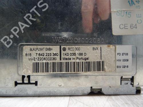 Radio VW TOURAN (1T1, 1T2) 2.0 TDI 16V | BP20615171E6 