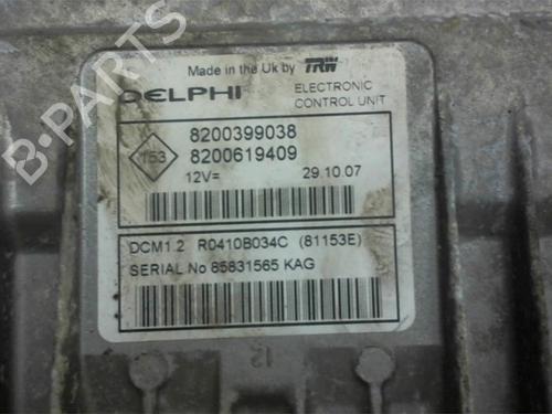 Engine control unit (ECU) RENAULT CLIO III (BR0/1, CR0/1) 1.5 dCi (C/BR0G, C/BR1G) | BP13275137M57 