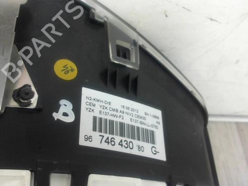 Instrument cluster PEUGEOT 208 I (CA_, CC_) 1.4 HDi | BP13290187C47