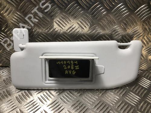 Pare-soleil gauche PEUGEOT 208 II (UB_, UP_, UW_, UJ_) 1.2 PureTech 75 (75 hp) 31245679
