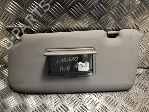 Used Left sun visor NISSAN X-TRAIL I (T30) 2.2 dCi (136 hp) 31198114