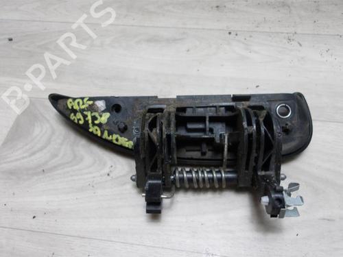 Rear left exterior door handle DACIA SANDERO II TCe 90 (B8M1, B8MA, B8AC) | BP13284541C130 
