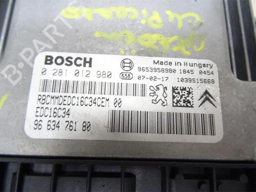 Engine control unit (ECU) CITROËN C4 Grand Picasso I (UA_) 1.6 HDi | BP20632579M57 