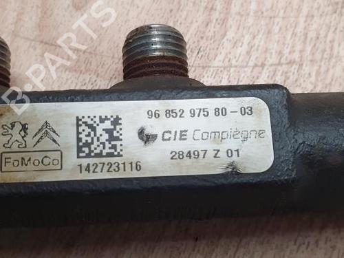 Used Injection rail PEUGEOT 208 I (CA_, CC_) 1.4 HDi (68 hp) 28712812