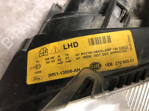 Used Left headlight FORD FOCUS C-MAX (DM2) 2.0 TDCi (133 hp) 20631457