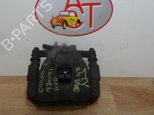 Used Right front brake caliper OPEL CORSA C (X01) 1.7 DI (F08, F68) (65 hp) 13288280