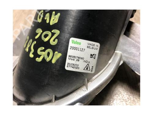 Højre Foran Tågelygte PEUGEOT 206 SW (2E/K) 1.4 HDi | BP21260361C31 