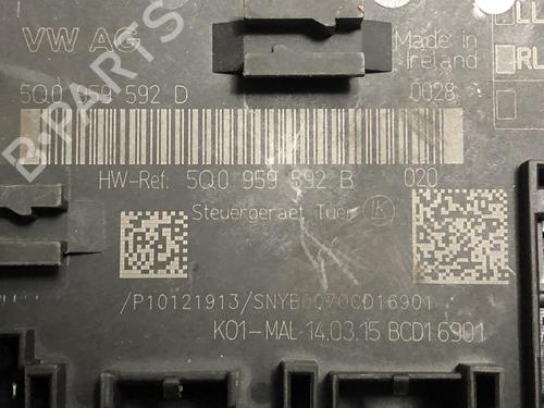 Control unit VW GOLF VII (5G1, BQ1, BE1, BE2) 2.0 TDI 4motion | BP28484212M11 - Image 3