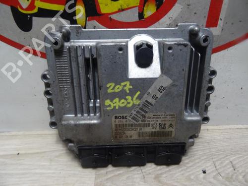 Used Engine control unit (ECU) PEUGEOT 207 (WA_, WC_) 1.6 HDi (90 hp) 31195561