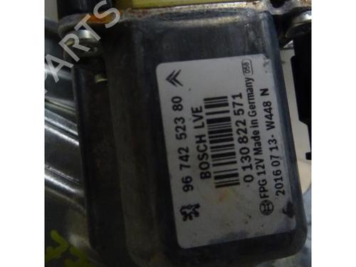 Front right window mechanism PEUGEOT 208 I (CA_, CC_) 1.6 BlueHDi 120 | BP13268921C23 