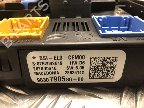 Fuse box PEUGEOT EXPERT Van (V_) 1.5 BlueHDi 120 | BP31199700E1