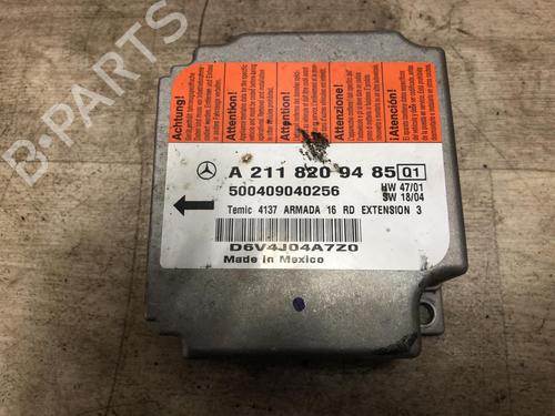 Used ECU airbags MERCEDES-BENZ E-CLASS (W211) E 320 CDI (211.026) (204 hp) 24595597