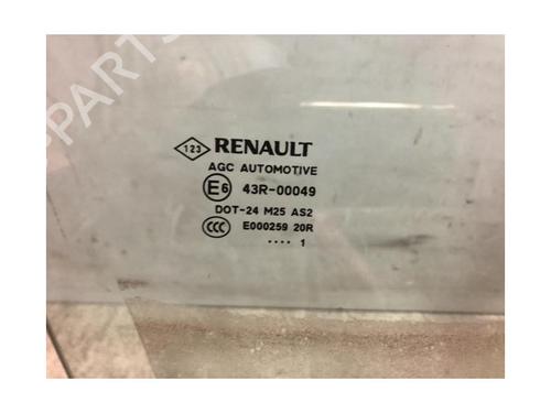 Front right door window RENAULT GRAND SCÉNIC III (JZ0/1_) 2.0 16V (JZ0G) | BP23119993C19 