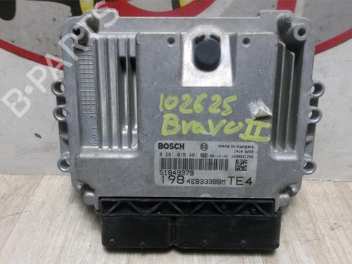 Used Engine control unit (ECU) FIAT BRAVO II (198_) 1.6 D Multijet (198AXH1B) (105 hp) 25799684