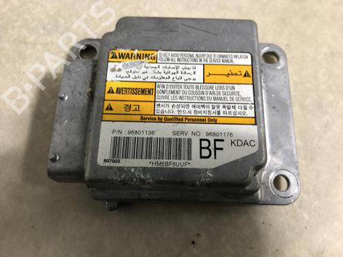Used ECU airbags CHEVROLET MATIZ (M200, M250) 1.0 (67 hp) 31203998