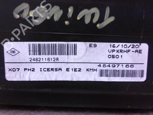 Instrument cluster RENAULT TWINGO III (BCM_, BCA_) 1.0 SCe 75 | BP20613243C47