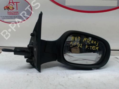 Used Right mirror NISSAN MICRA III (K12) 1.5 dCi (65 hp) 12968728