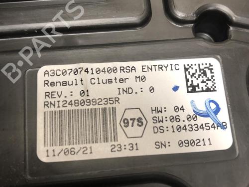 Instrument cluster DACIA DUSTER (HM_) 1.5 dCi 115 (HMAD) | BP31187879C47