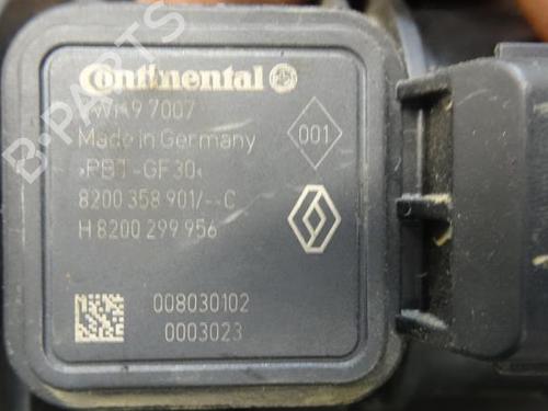 Mass air flow sensor RENAULT CLIO III (BR0/1, CR0/1) 1.5 dCi (C/BR0G, C/BR1G) | BP25297641M95
