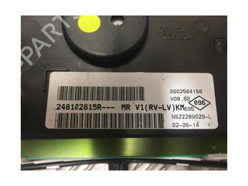 Instrument cluster DACIA DUSTER (HS_) 1.5 dCi 4x4 | BP24191285C47 