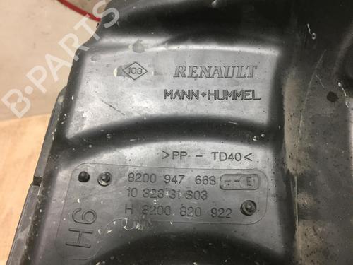 Used Air filter box RENAULT MEGANE III Coupe (DZ0/1_) 1.6 dCi (DZ00, DZ12, DZ2A, DZ13) (130 hp) 31195587