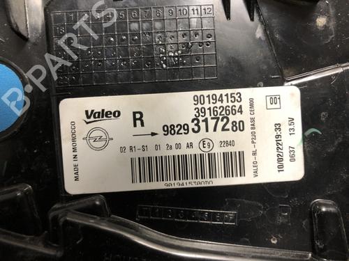 Right taillight OPEL CORSA F (P2JO) 1.5 (68) | BP31080524C35