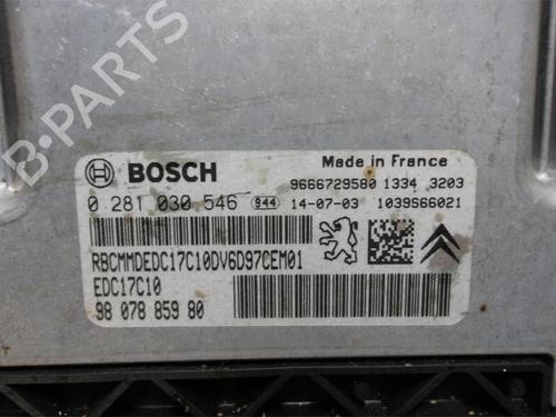 Engine control unit (ECU) PEUGEOT PARTNER Box Body/MPV 1.6 HDi | BP23870056M57 