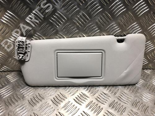 Used Left sun visor RENAULT CAPTUR I (J5_, H5_) 1.5 dCi 90 (J5N4, J5M5, J5MW, J5M6, J5AL, J5AJ) (90 hp) 24656667