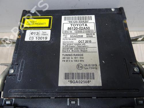 Bilradio TOYOTA AURIS (_E15_) 1.4 D-4D (NDE150_, NDE150R) | BP13282089E6 