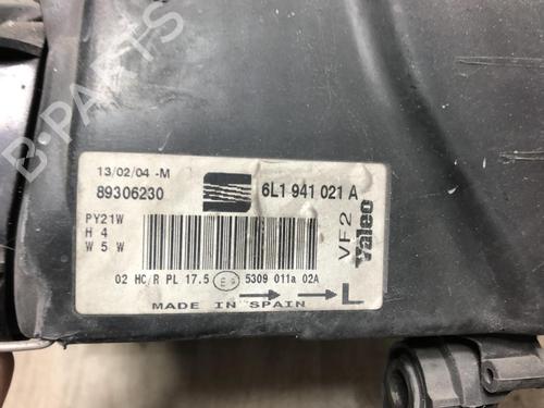 Used Left headlight SEAT IBIZA III (6L1) 1.4 TDI (75 hp) 28287600
