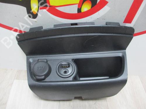 Used Cup/Object holder PEUGEOT 208 I (CA_, CC_) 1.6 HDi (114 hp) 13129002