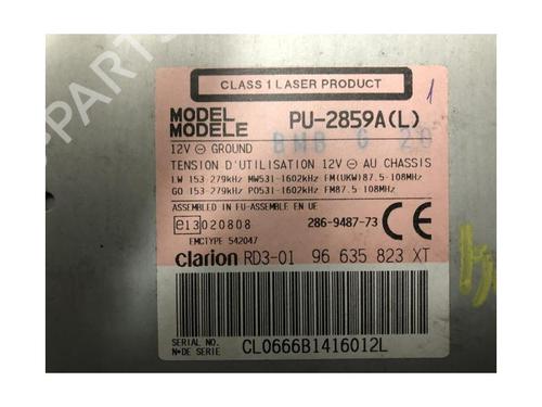 Radio PEUGEOT 206+ (2L_, 2M_) 1.4 HDi eco 70 | BP23148195E6 