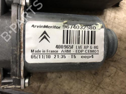 Front left window mechanism CITROËN C4 Picasso I MPV (UD_) 1.6 HDi 110 | BP31187169C22 