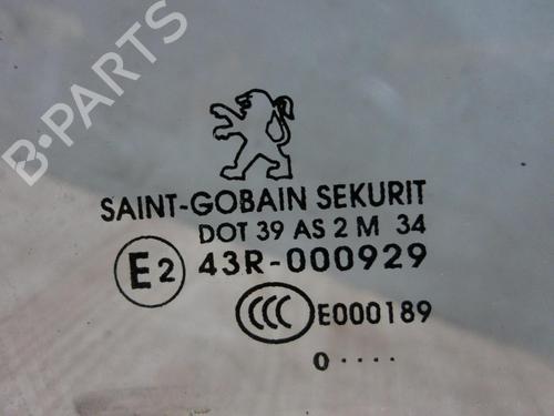 Used Front right door window PEUGEOT 3008 I MPV (0U_) 2.0 HDi (163 hp) 13227101