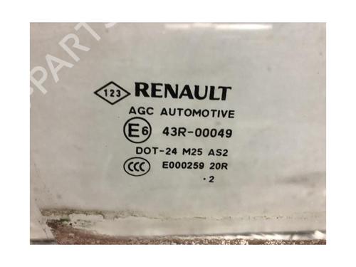 Front right door window RENAULT SCÉNIC III (JZ0/1_) 1.6 dCi (JZ00, JZ12) | BP21259197C19 