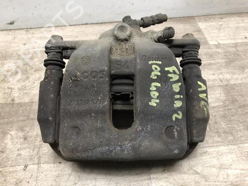 Used Left front brake caliper SKODA FABIA II Combi (545) 1.9 TDI (105 hp) 23872282