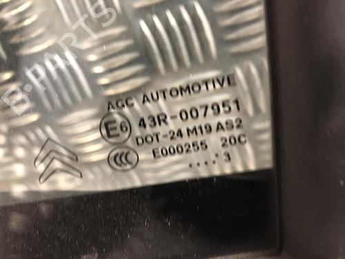 Front left door window CITROËN DS3 (SA_) 1.6 HDi 115 | BP31187604C18
