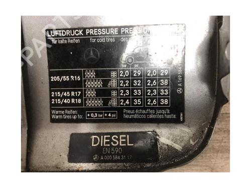 Fuel flap MERCEDES-BENZ B-CLASS Sports Tourer (W245) B 180 CDI (245.207) | BP20626242C131