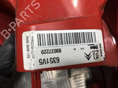 Right taillight PEUGEOT 1007 (KM_) 1.4 HDi | BP24737330C35