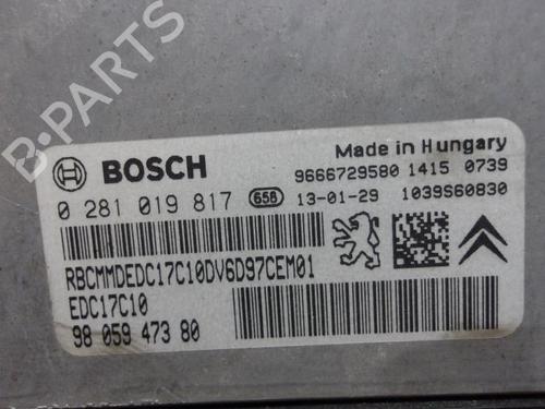 Engine control unit (ECU) PEUGEOT 208 I (CA_, CC_) 1.6 HDi | BP28713428M57 - Image 2
