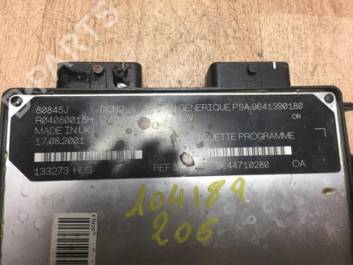 Używane Sterownik / Moduł silnika PEUGEOT 206 Hatchback (2A/C) 1.9 D (69 hp) 31195575