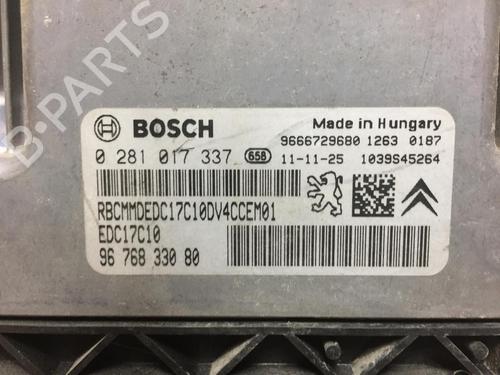 Engine control unit (ECU) CITROËN C3 II (SC_) 1.4 HDi 70 (SC8HZC, SC8HR0, SC8HP4) | BP28594246M57