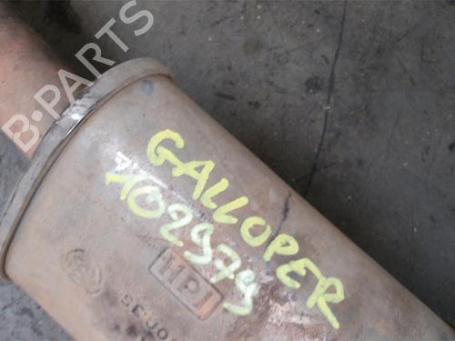 Exhaust system HYUNDAI GALLOPER II (JK-01) 2.5 TD intercooler | BP13261599M121 