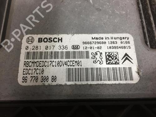 Engine control unit (ECU) PEUGEOT 207 (WA_, WC_) 1.4 HDi | BP31196173M57