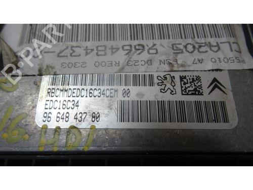 Control unit PEUGEOT 307 SW (3H) 1.6 HDI 110 | BP29515044M11 