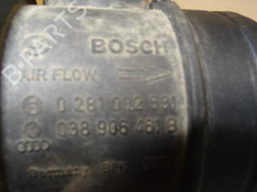 Mass air flow sensor VW POLO IV (9N_, 9A_) 1.9 TDI | BP30672824M95