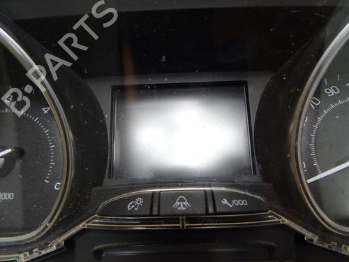 Used Instrument cluster PEUGEOT 2008 I (CU_) 1.6 HDi (92 hp) 12971954