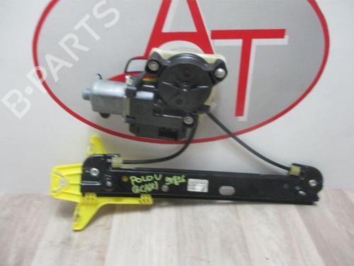 Vindusheismekanisme venstre bak VW POLO V (6R1, 6C1) 1.6 TDI (90 hp) 20615664