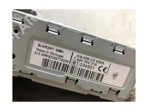 Radio ALFA ROMEO 159 (939_) 1.9 JTDM 16V (939AXC1B, 939AXC12) | BP23034308E6 